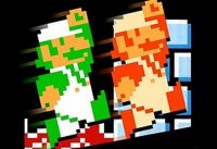 Super Mario Bros Two Player Action Platformer