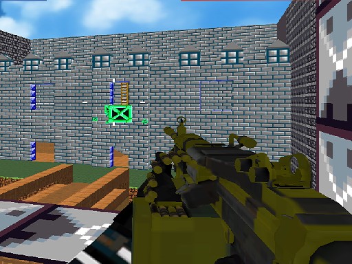 Blocky Tactical Strategy 3D Arcade