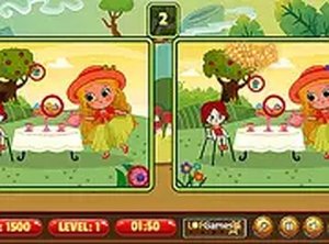 Spot 5 Differences Online Puzzle Game