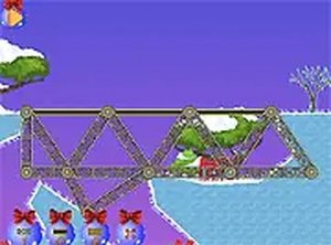 Christmas Bridge Online Puzzle Game