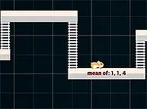 Hamster Grid Average Math Puzzle Game