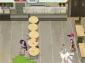 DC Super Hero Girls Food Fight Online Game