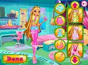 Winx Club Hair Salon Online Game - Ludoryx free online game