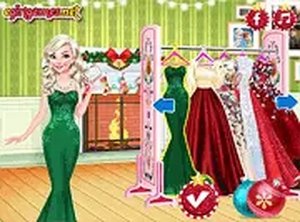 Princesses Christmas Glittery Ball Online Game - Ludoryx free online game