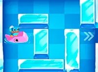 Penguin Ice Block Puzzle
