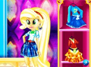 Equestria Girls High School Uniform Dress Up Game - Dress Up Game