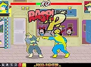 Bananaman: Food Fighter Online Game