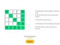 Magic Word Square Puzzle Game