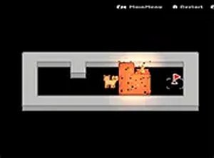 Cat with Blocks Puzzle Game