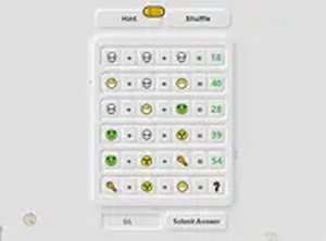 Emoji Math Quiz Puzzle Game