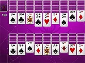 Huge Spider Solitaire Online Game